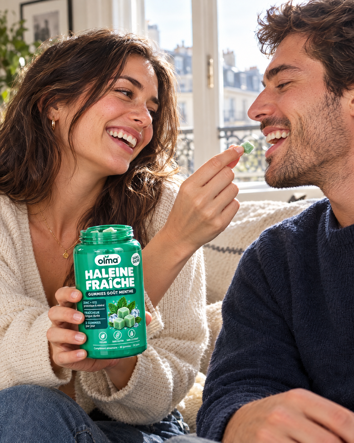 Partager un moment, haleine fraîche